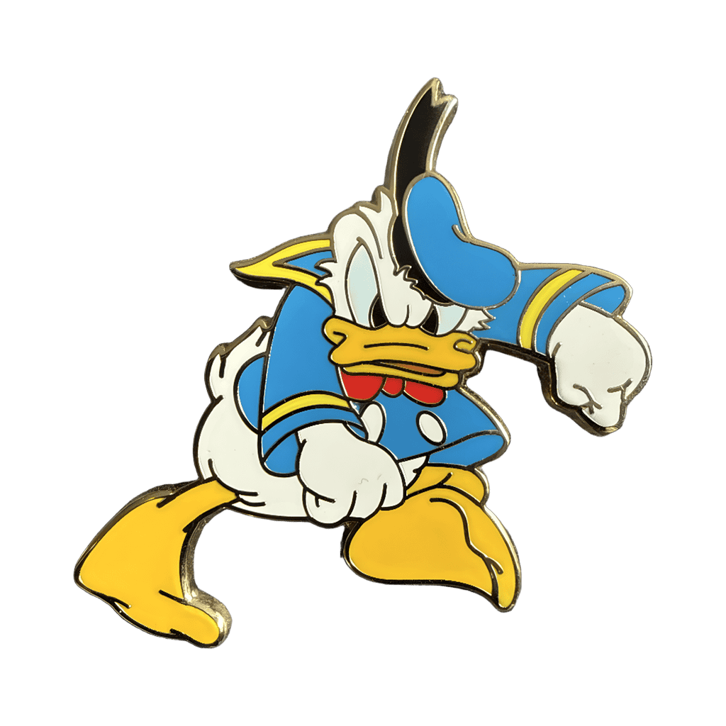 Angry Donald Duck Disney pin