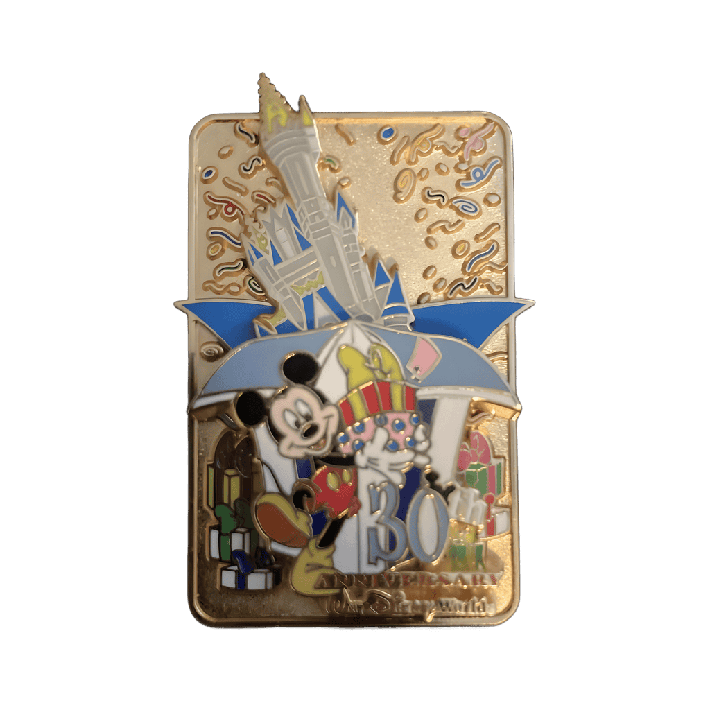Walt Disney World 30th Anniversary - Mickey Castle Pop-Up Disney pin