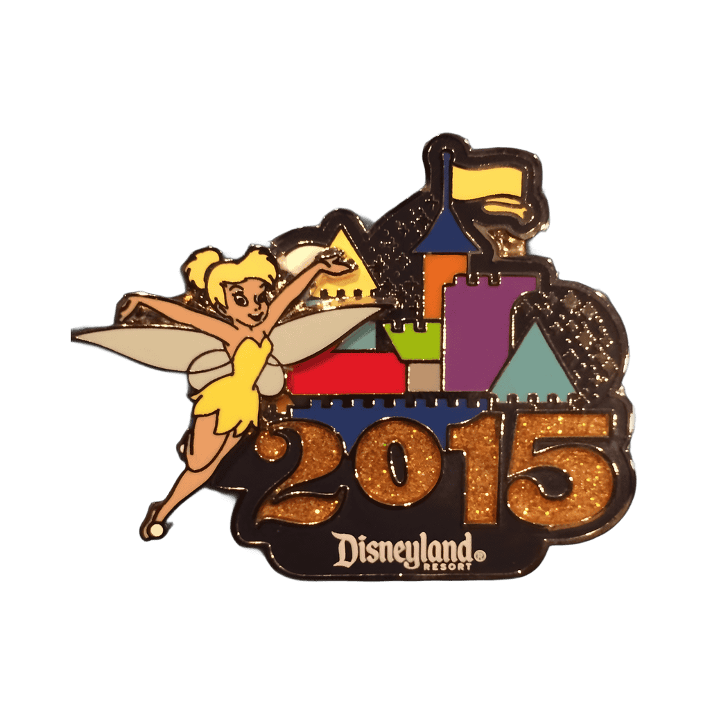 2015 Dated Logo with Tinker Bell Disney pin