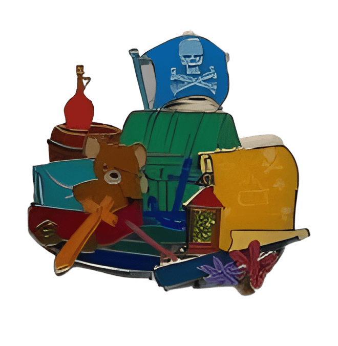 Peter Pan Color Palette Disney pin