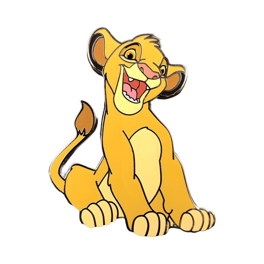 Simba Disney pin
