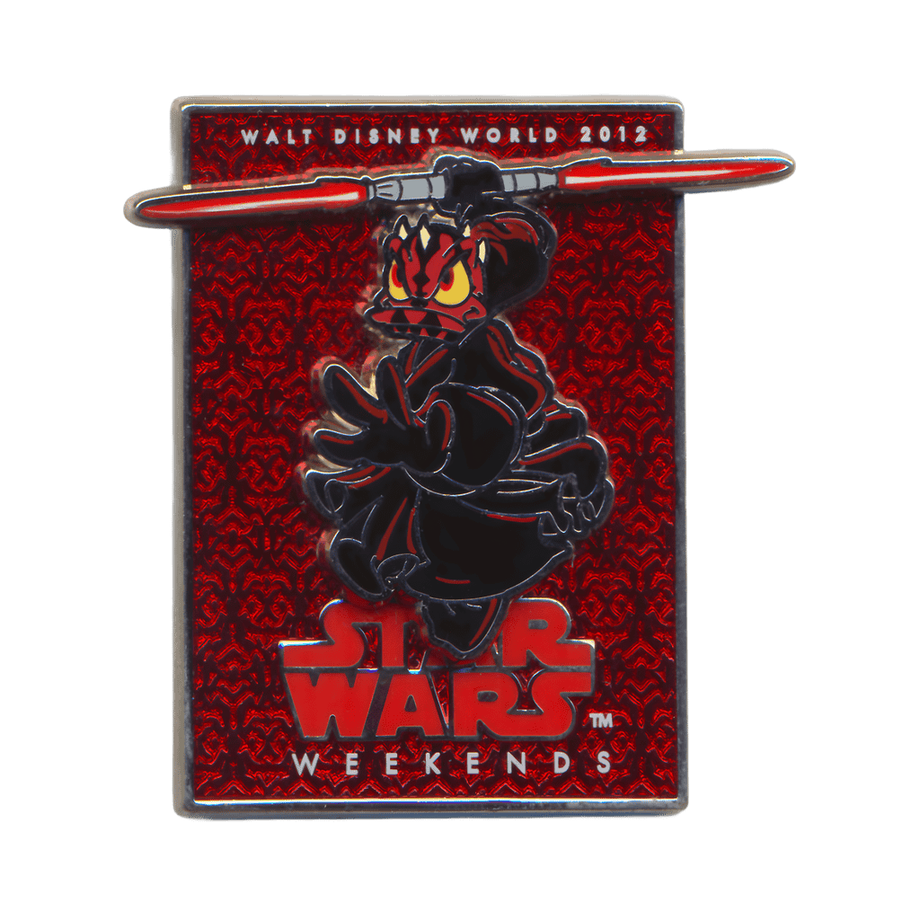 Logo Pin - Darth Maul Donald Disney pin