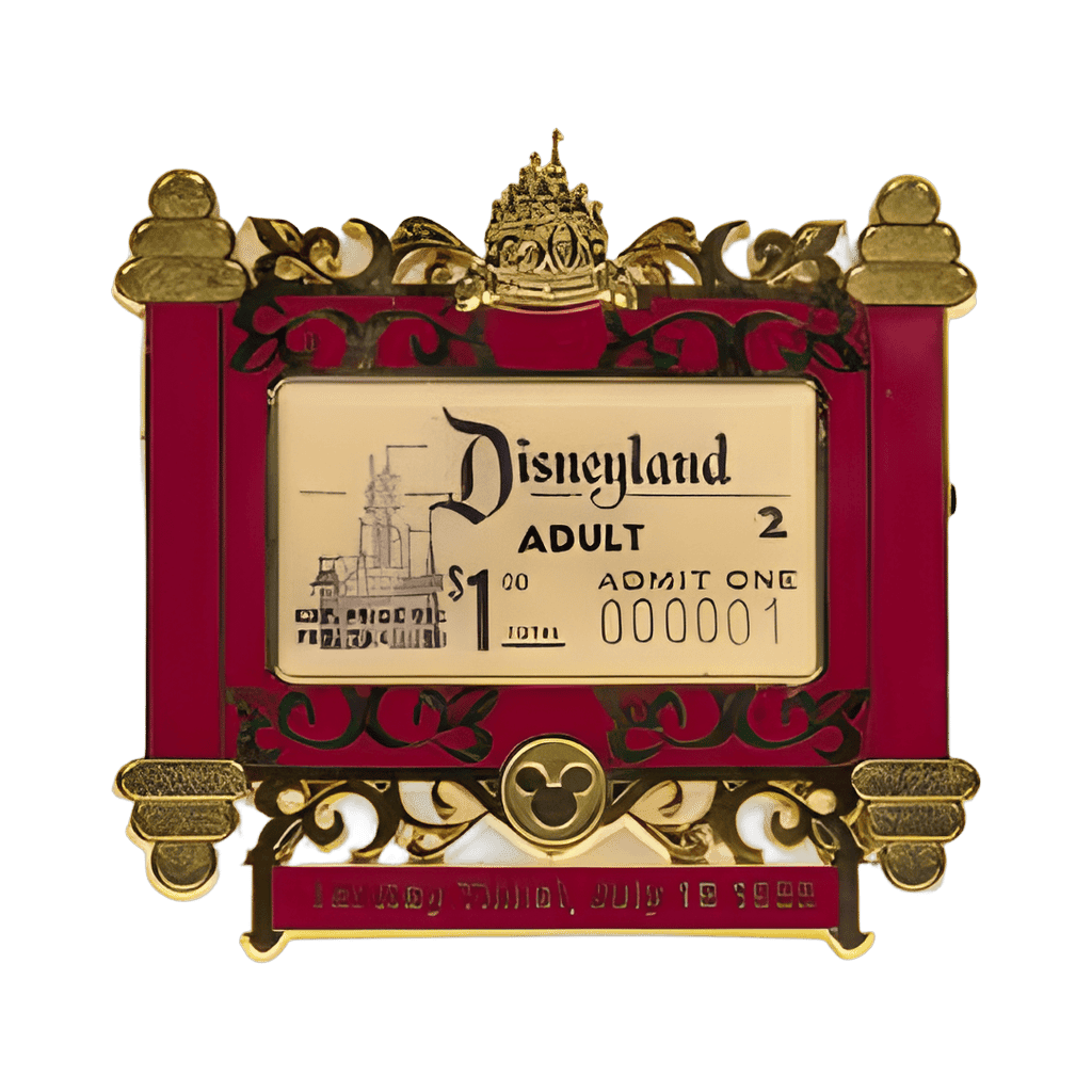 Disneyland Opening Day Ticket Disney pin