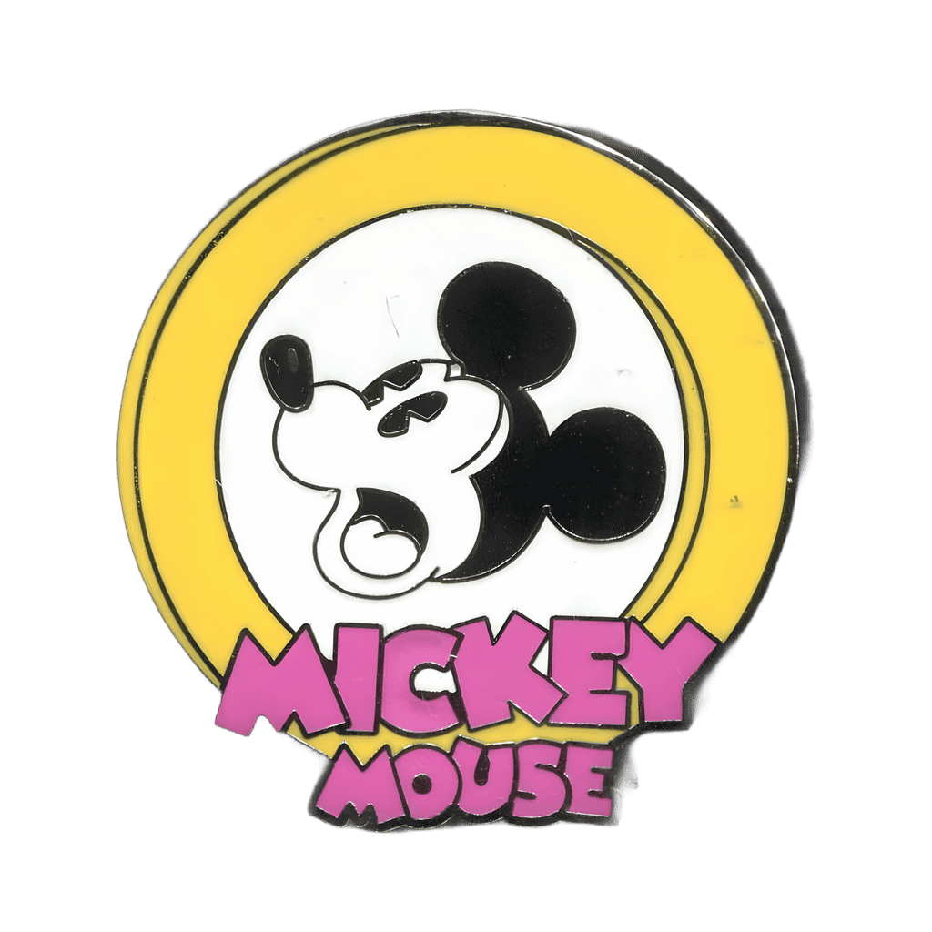 Yellow Disney pin