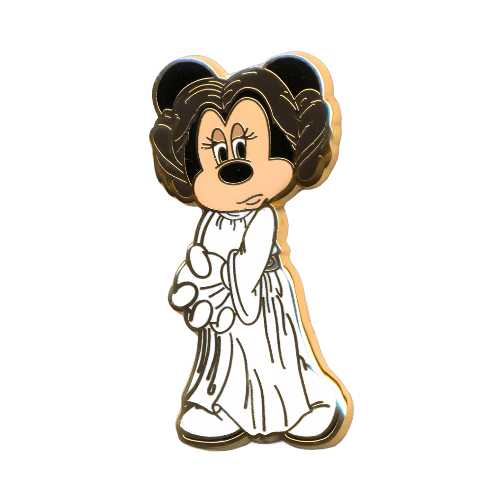 Minnie Mouse as Princess Leia Disney pin