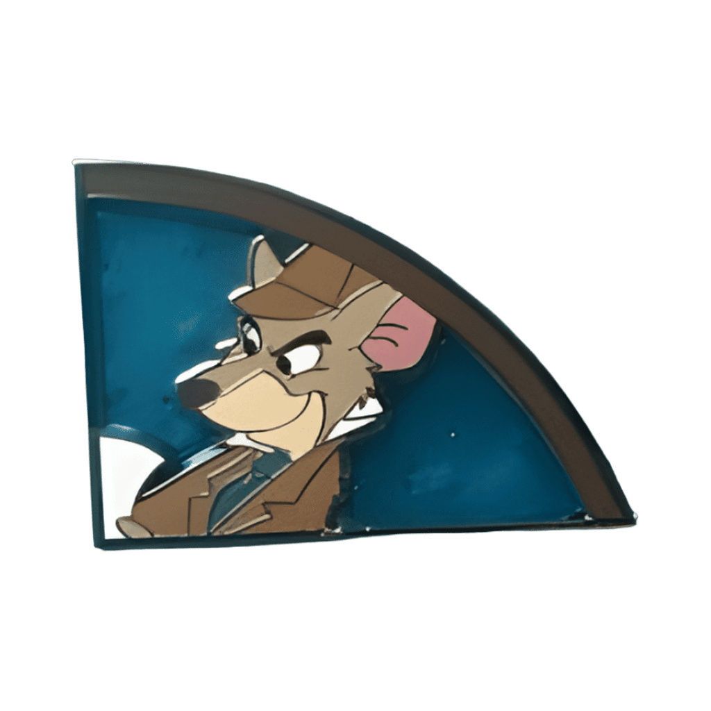 Basil the Great Mouse Detective Disney pin