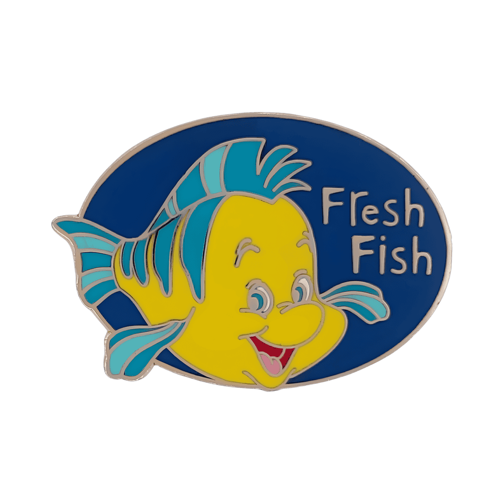 Flounder - Fresh Fish Disney pin