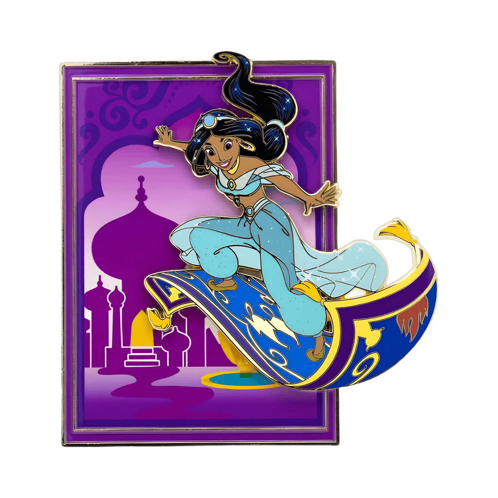 Jasmine Fairytale Realms 5" Disney pin