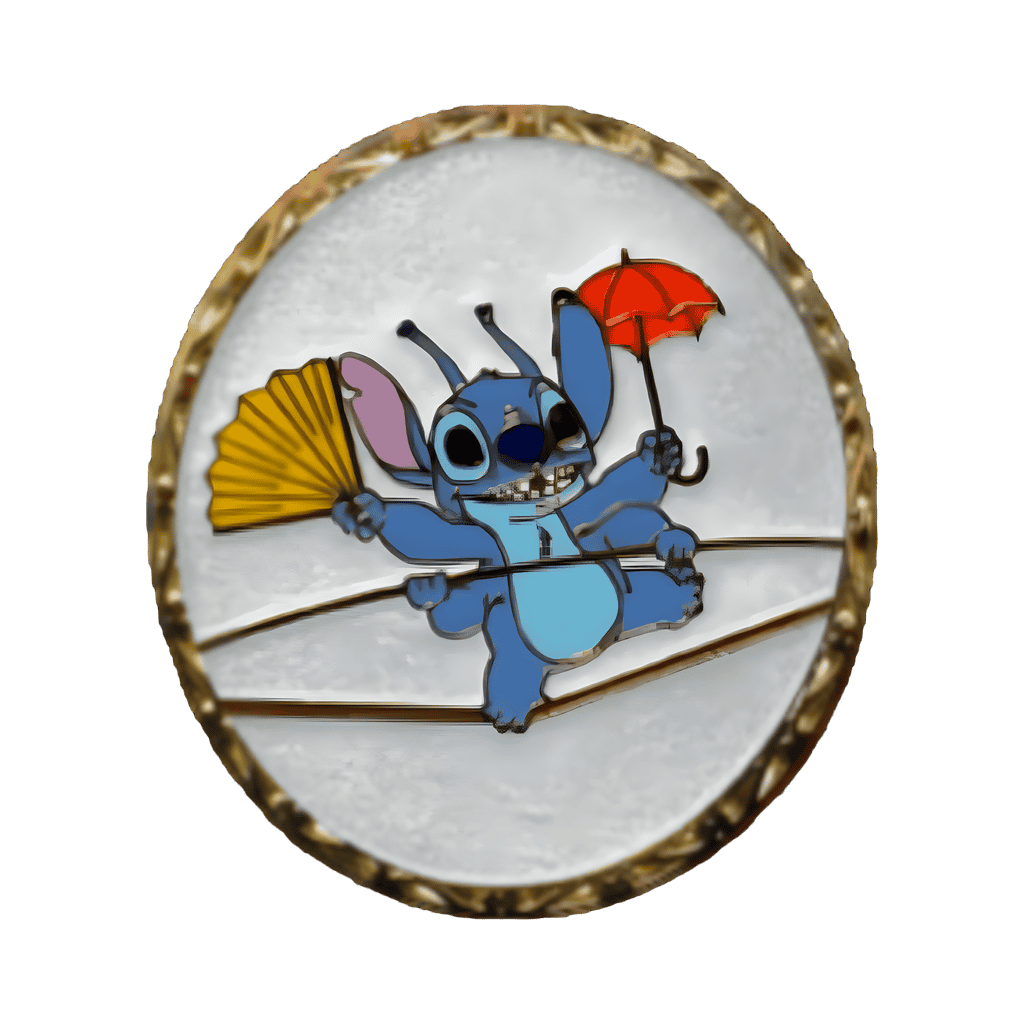 Tightrope Walker Stitch Disney pin