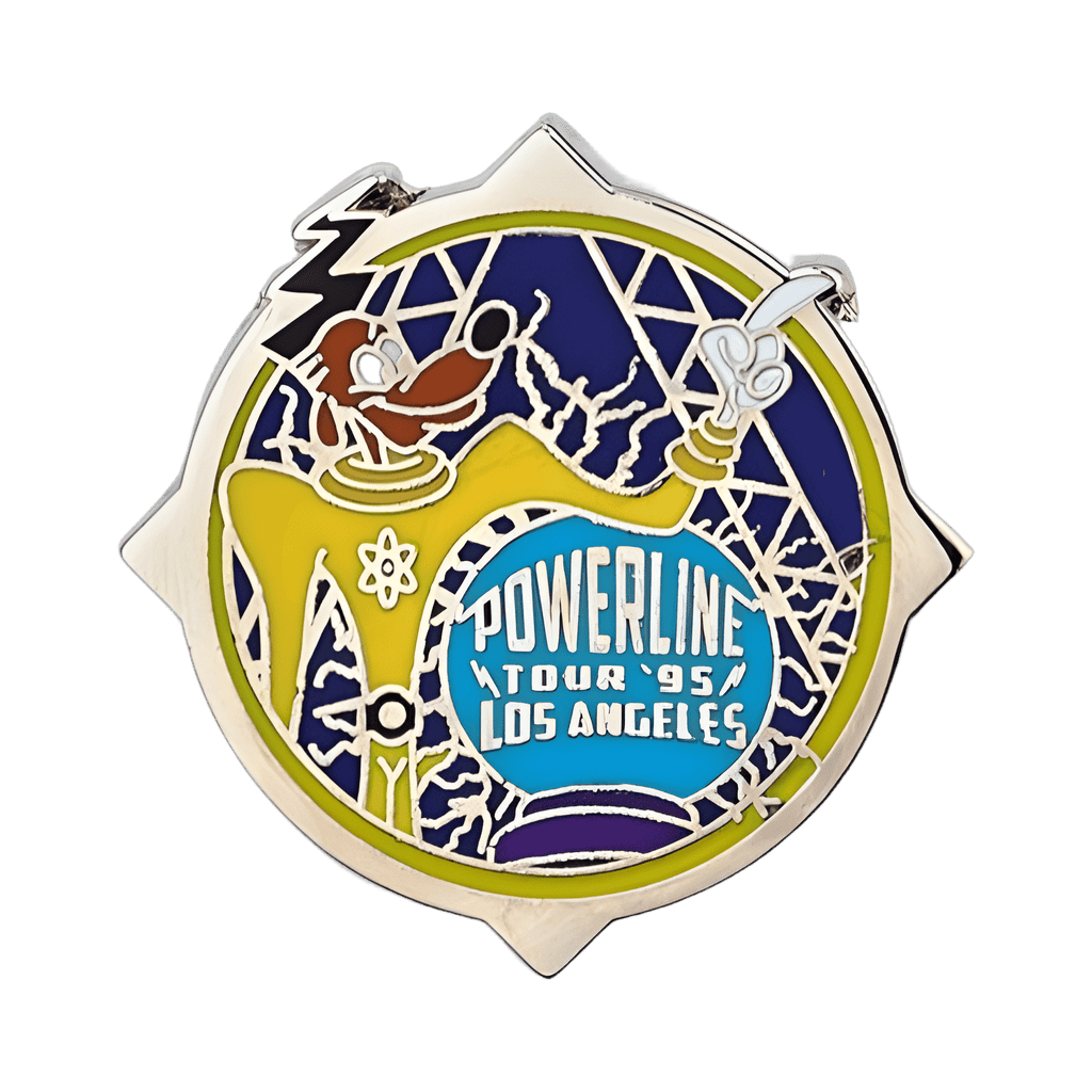 Powerline Tour '95 Los Angeles Disney pin