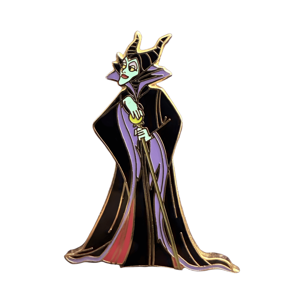Maleficent holding her Staff Disney pin