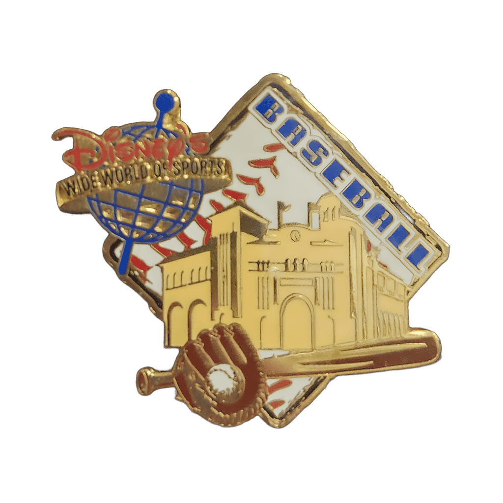 Baseball Disney pin