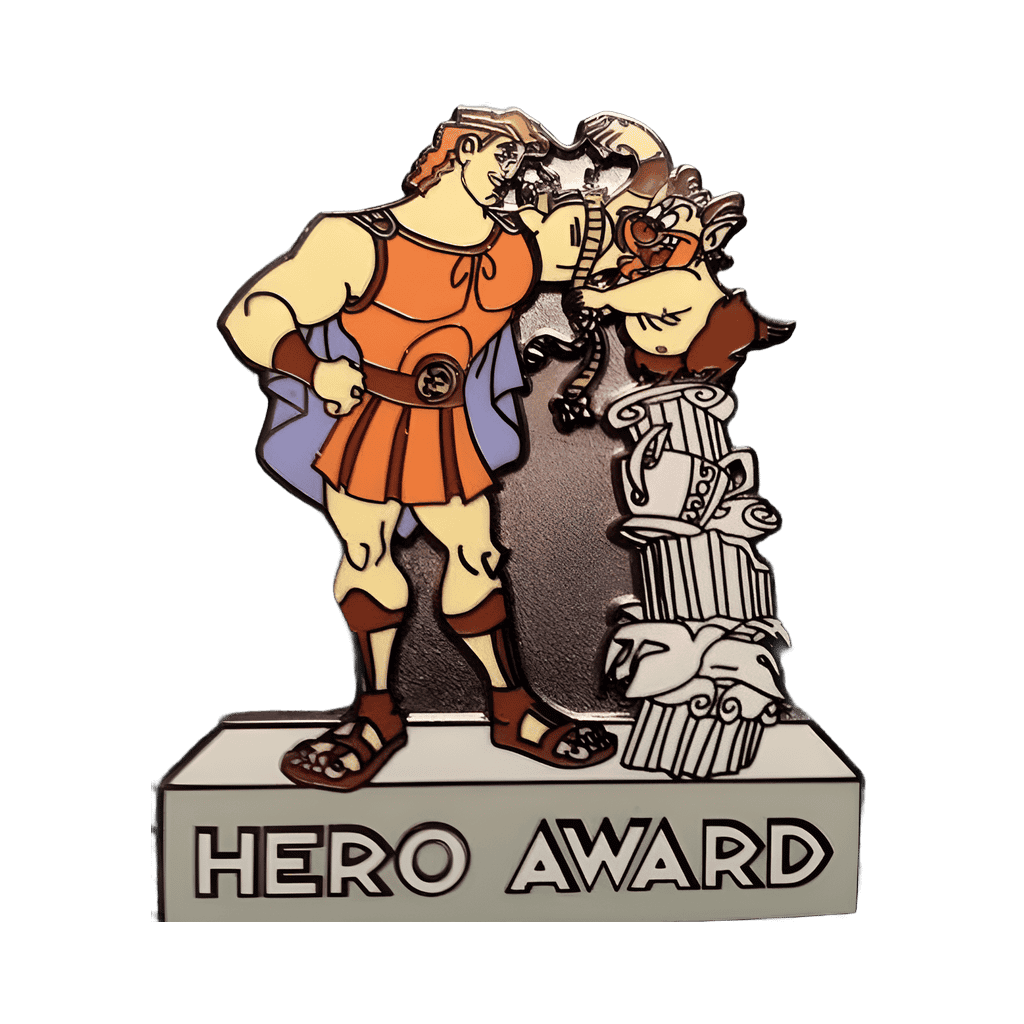 Hercules and Philocetes - 2002 Cast Hero Award Disney pin