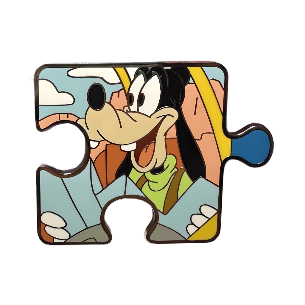 Goofy with Map Disney pin