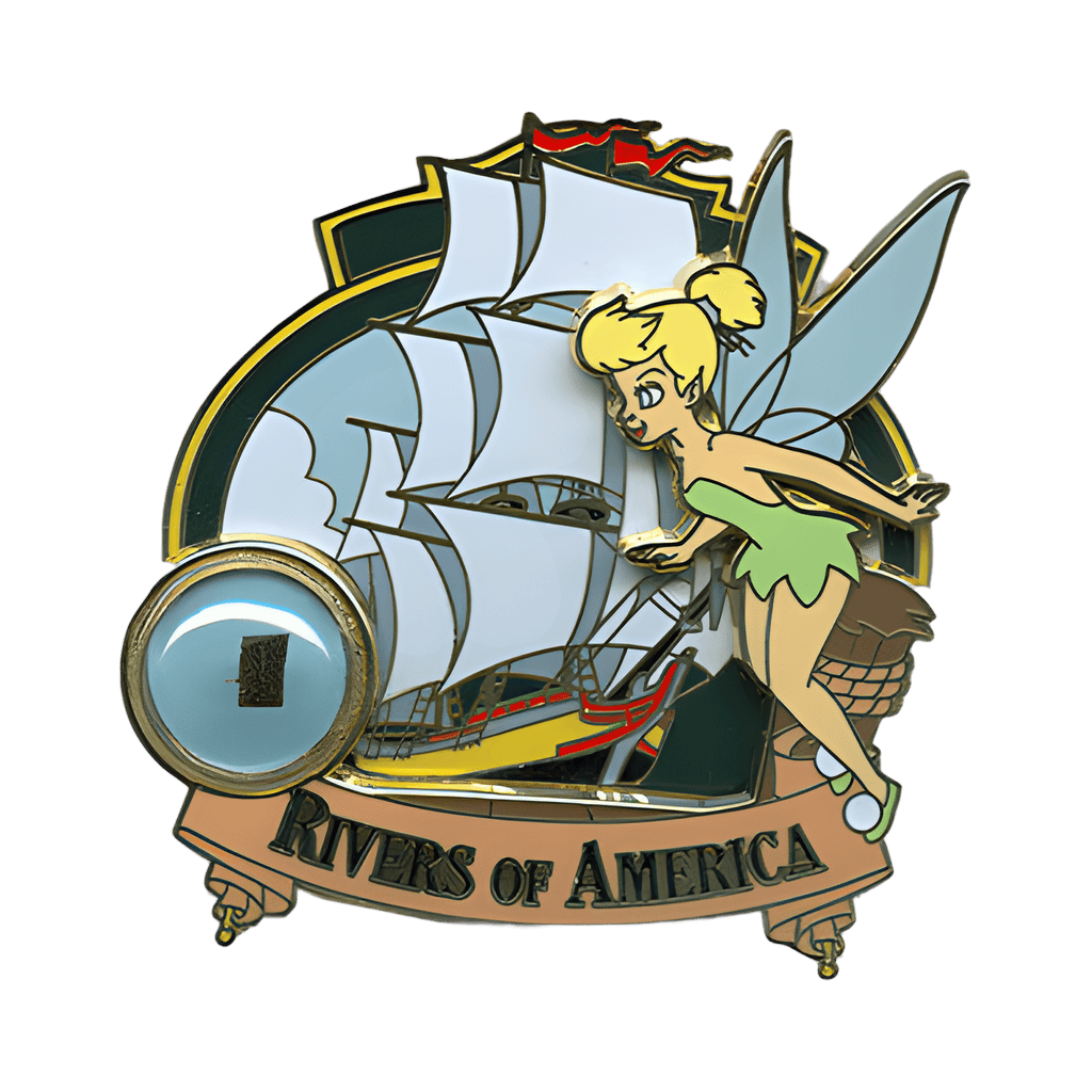 Rivers of America Dock Disney pin