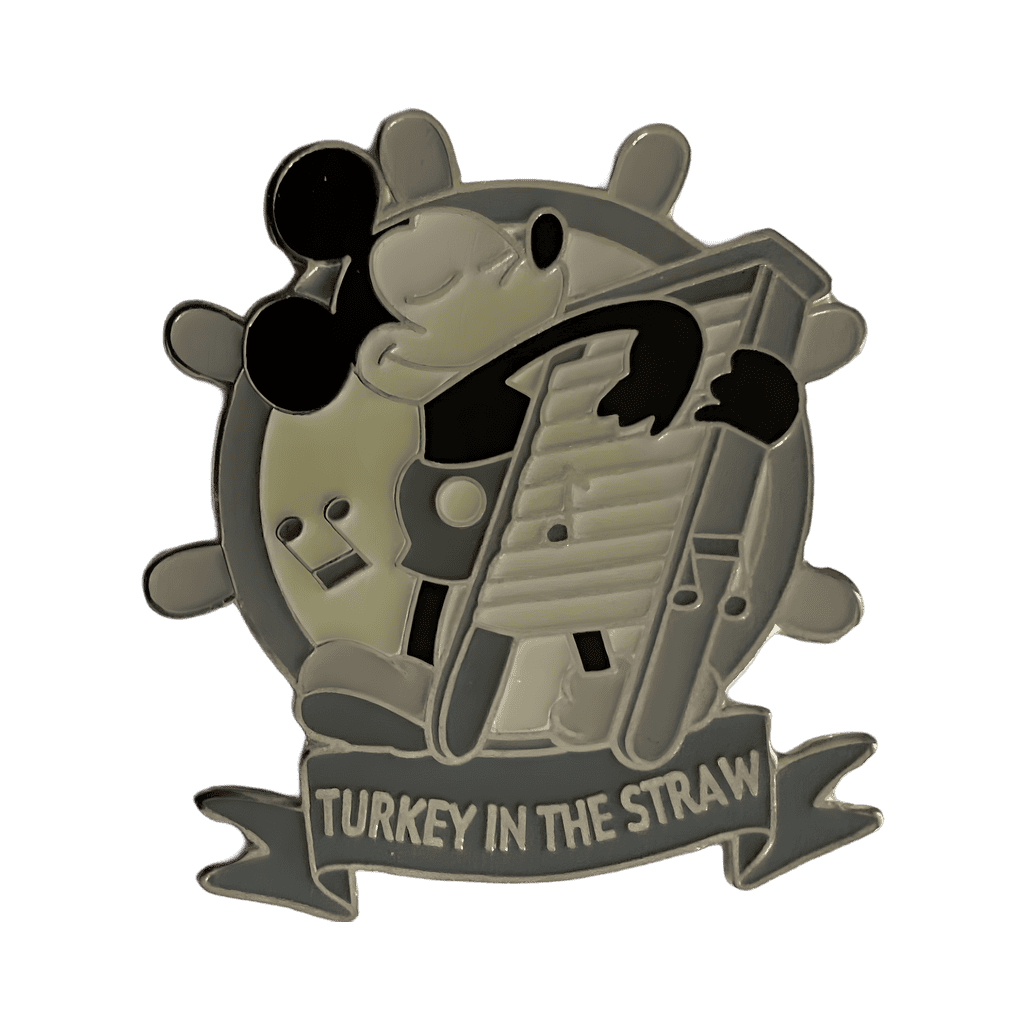 Turkey in the Straw - Steamboat Willie Disney pin