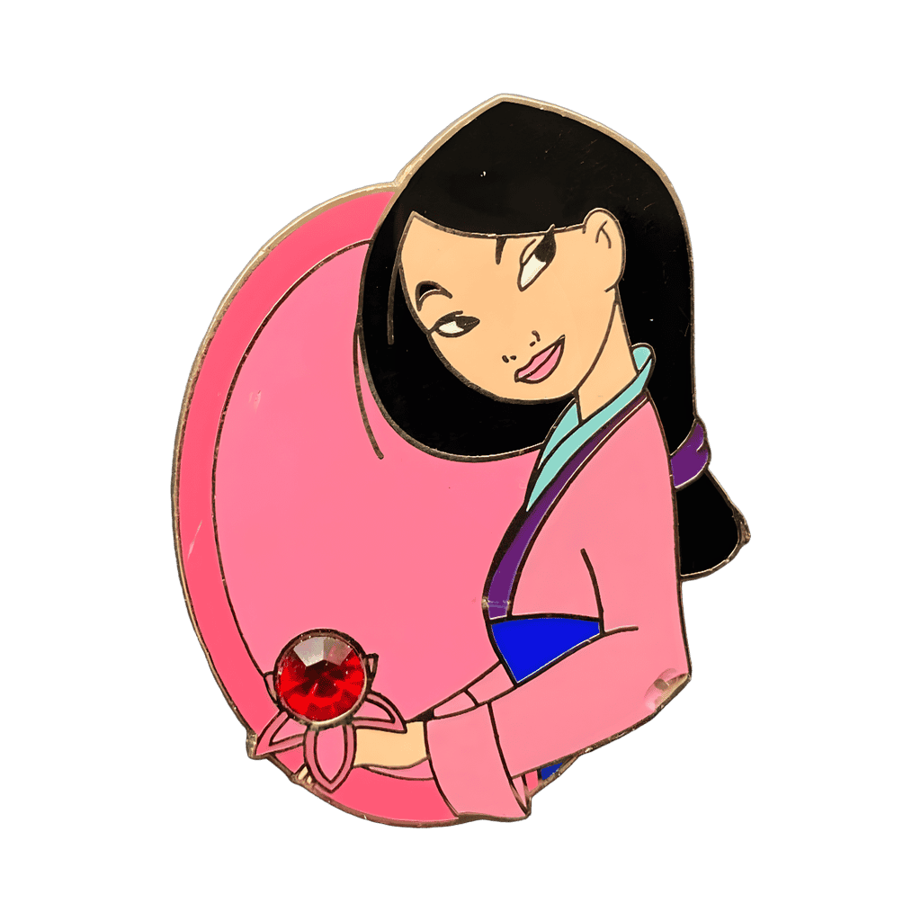 Princess Premiere Birthstone (Mulan/July) Disney pin