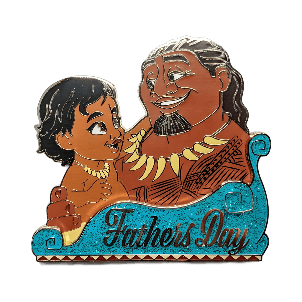 2018 - Chief Tui and Baby Moana Disney pin