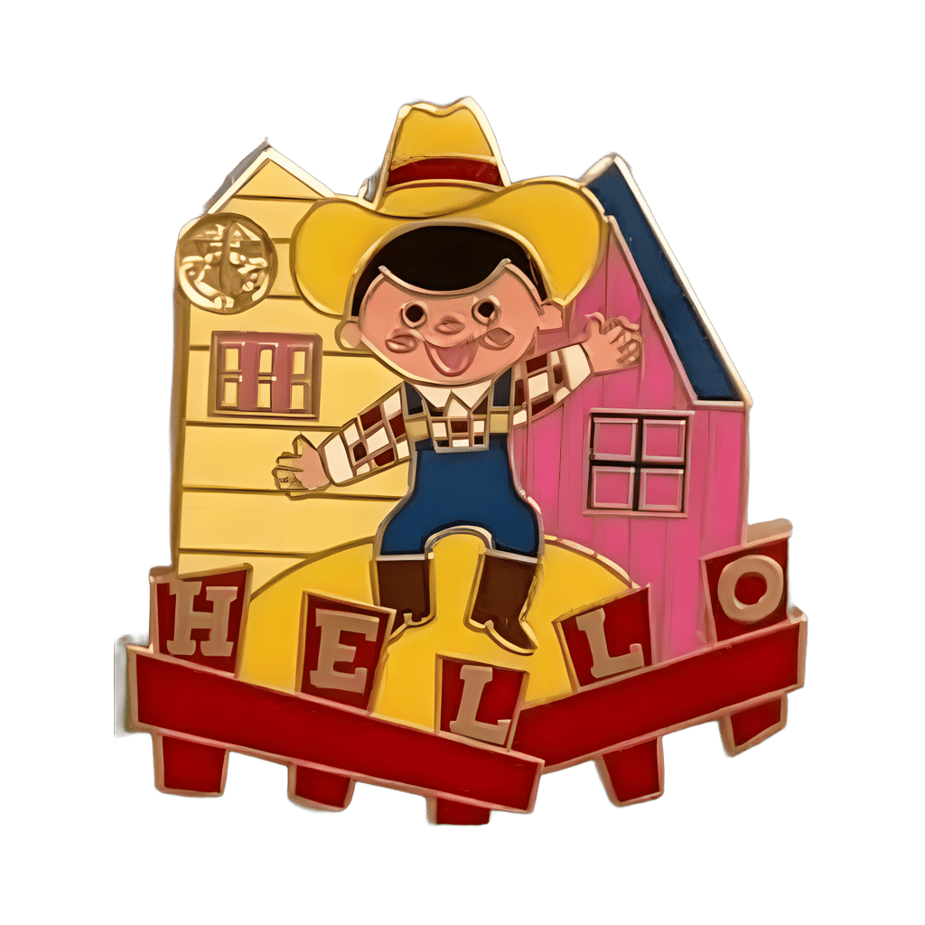 Hello Disney pin