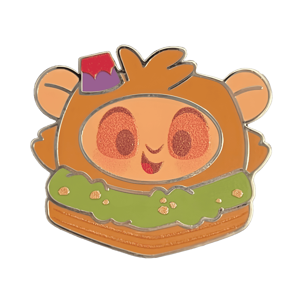 Abu Avocado Sandwich Disney pin