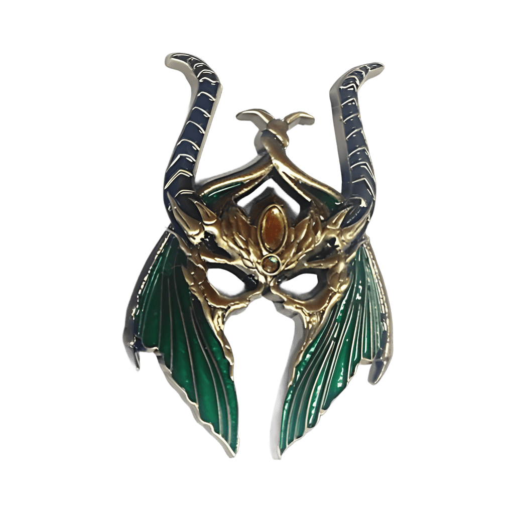 Maleficent Mask Disney pin