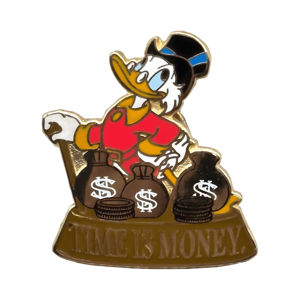 Uncle Scrooge McDuck Disney pin