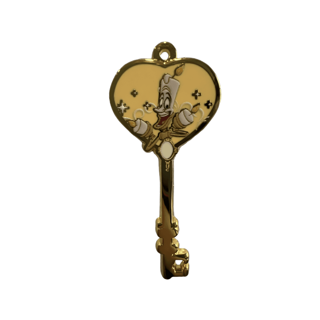 Belle Key Disney pin