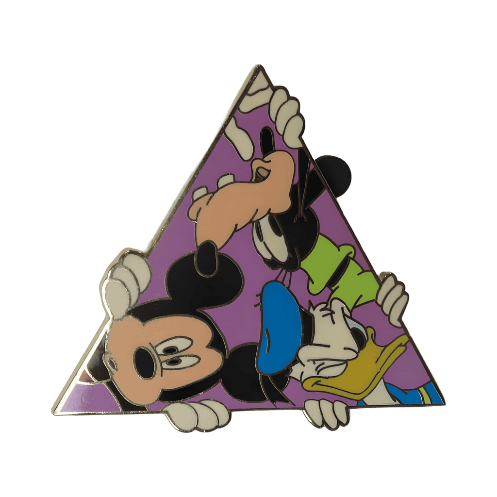 Mickey, Goofy, Donald Disney pin