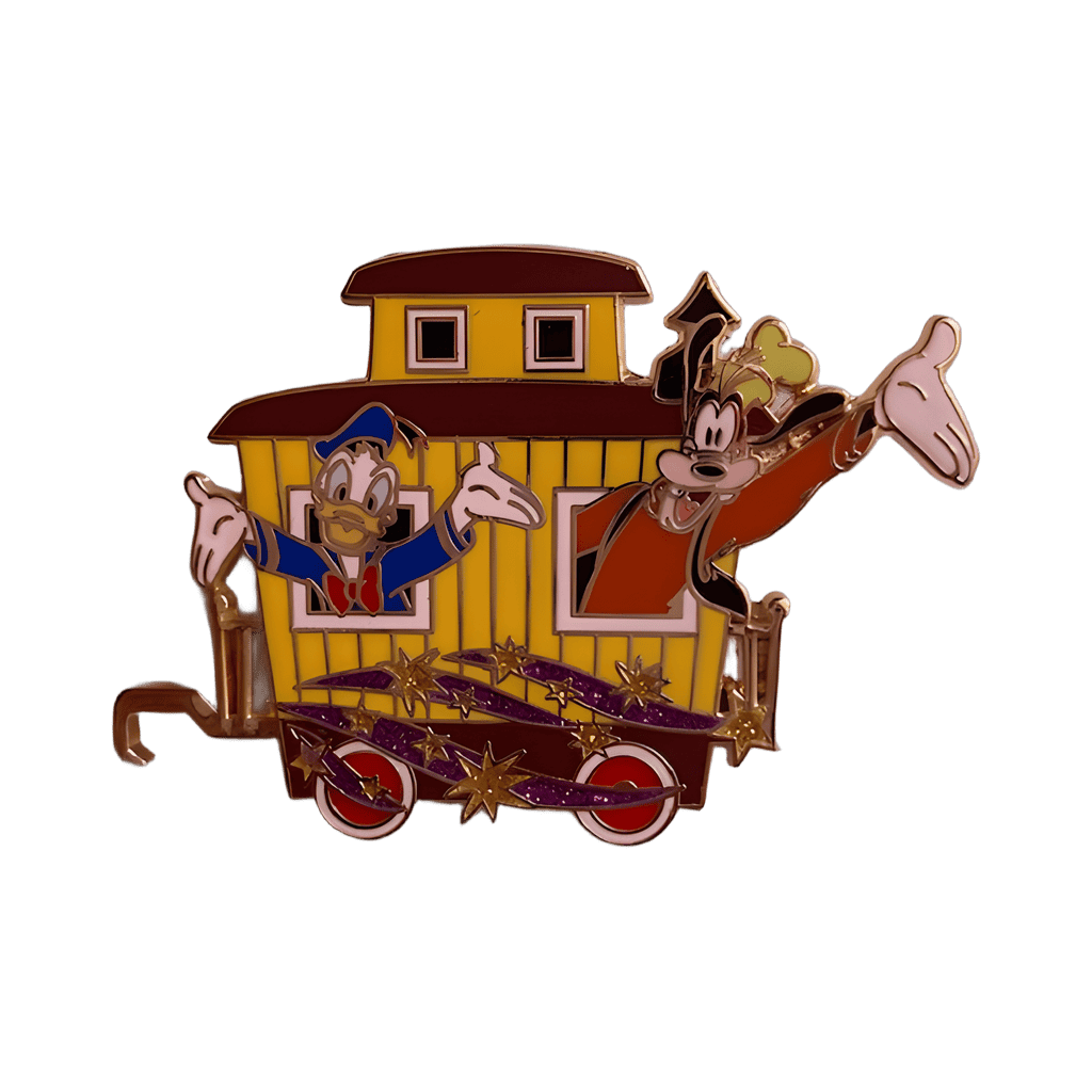 Caboose (Donald and Goofy) Disney pin