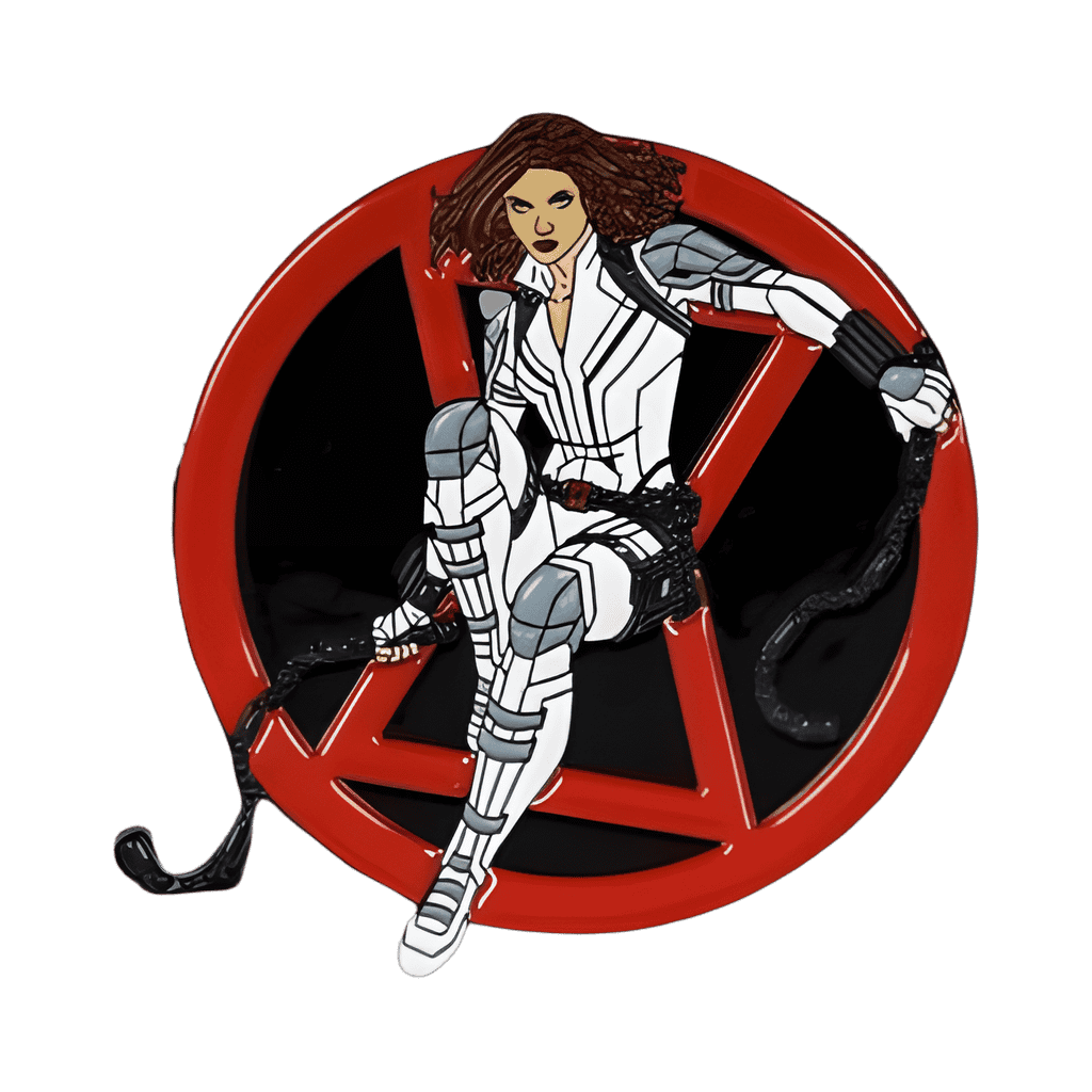 Black Widow Disney pin