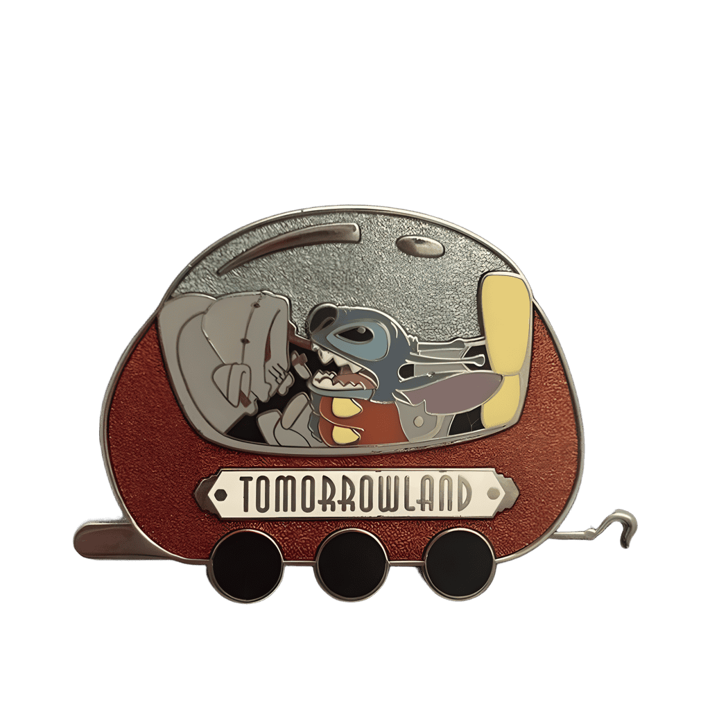 Tomorrowland Railcar Disney pin