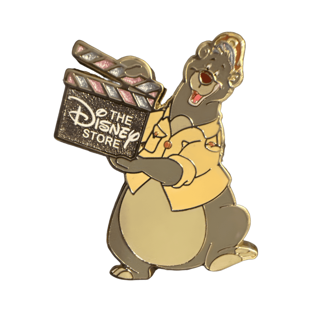 Baloo Clapperboard Scene Maker Disney pin