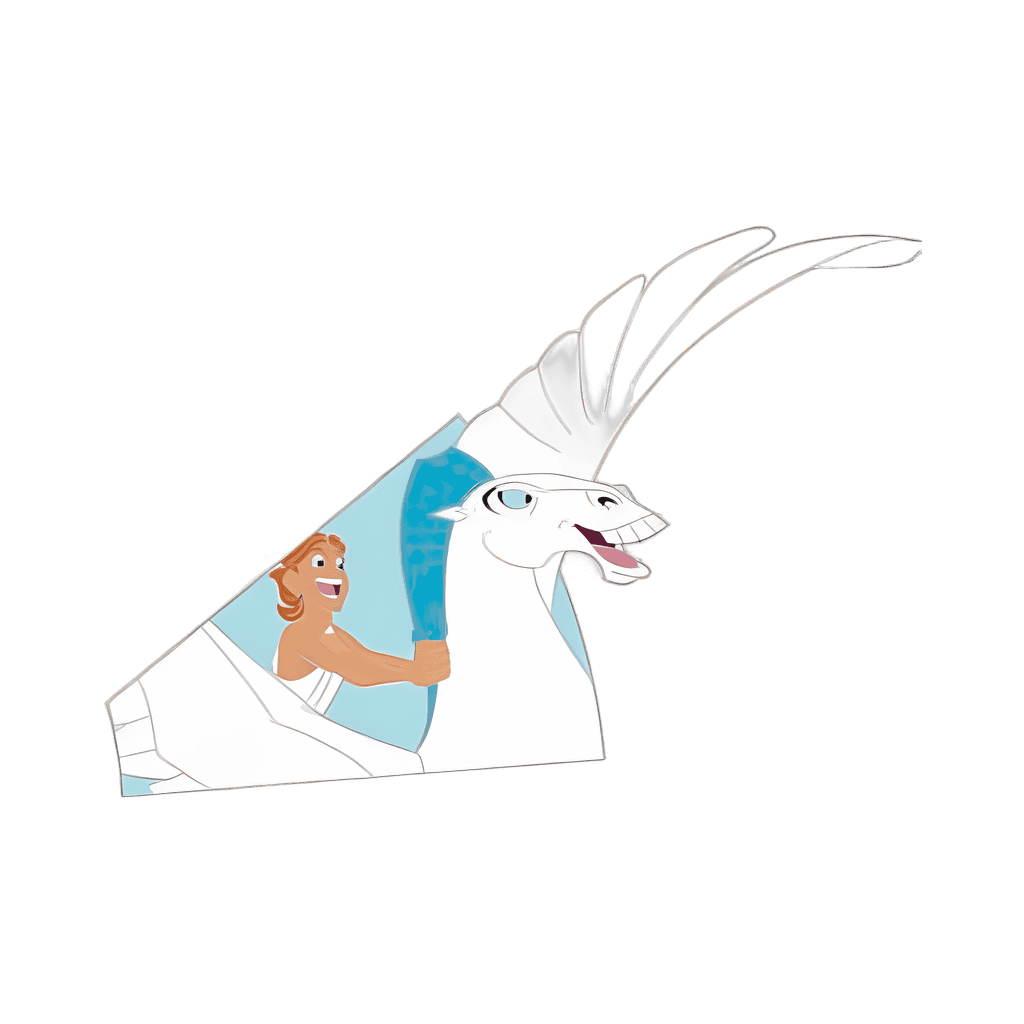 Hercules & Pegasus Disney pin