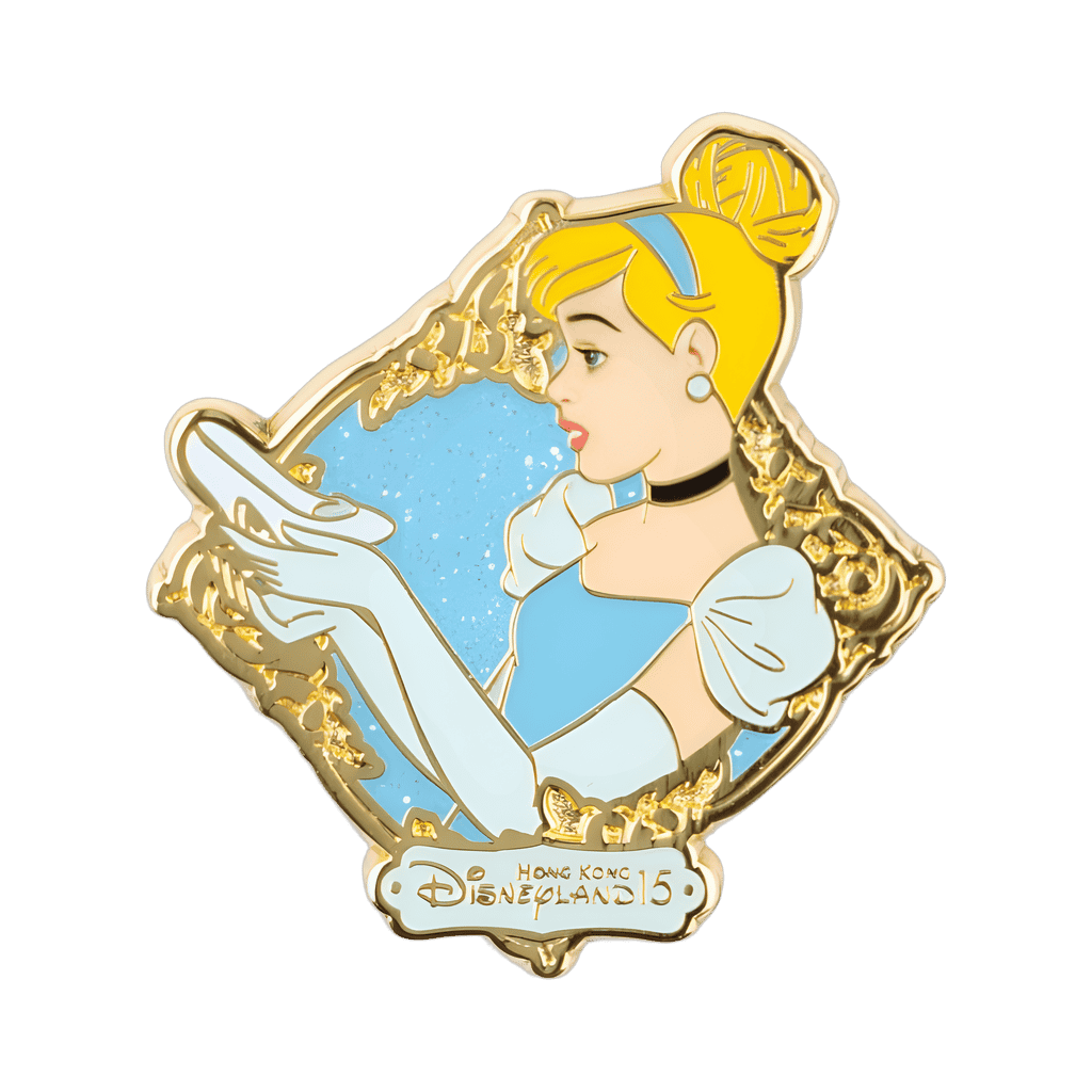 Diamond Cinderella Disney pin