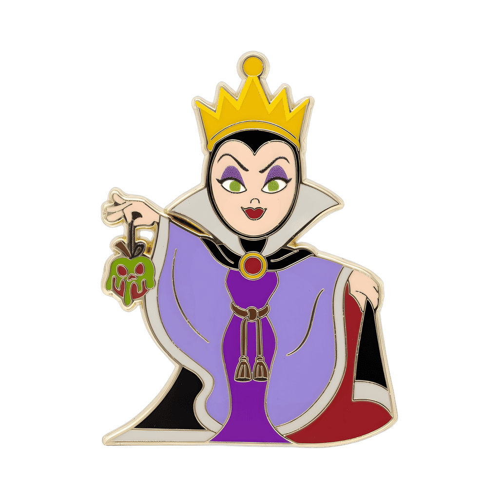 Evil Queen with Poison Apple Disney pin