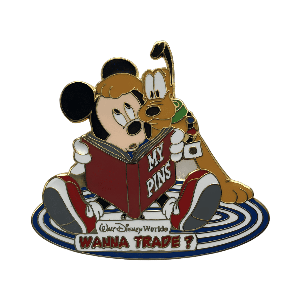 Mickey & Pluto - Pin Book Disney pin