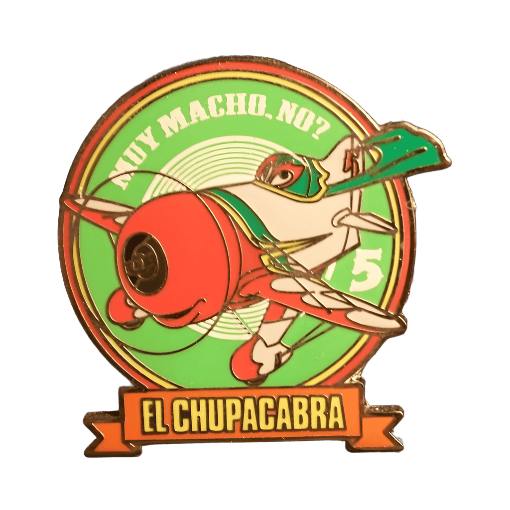 El Chupacabra Disney pin