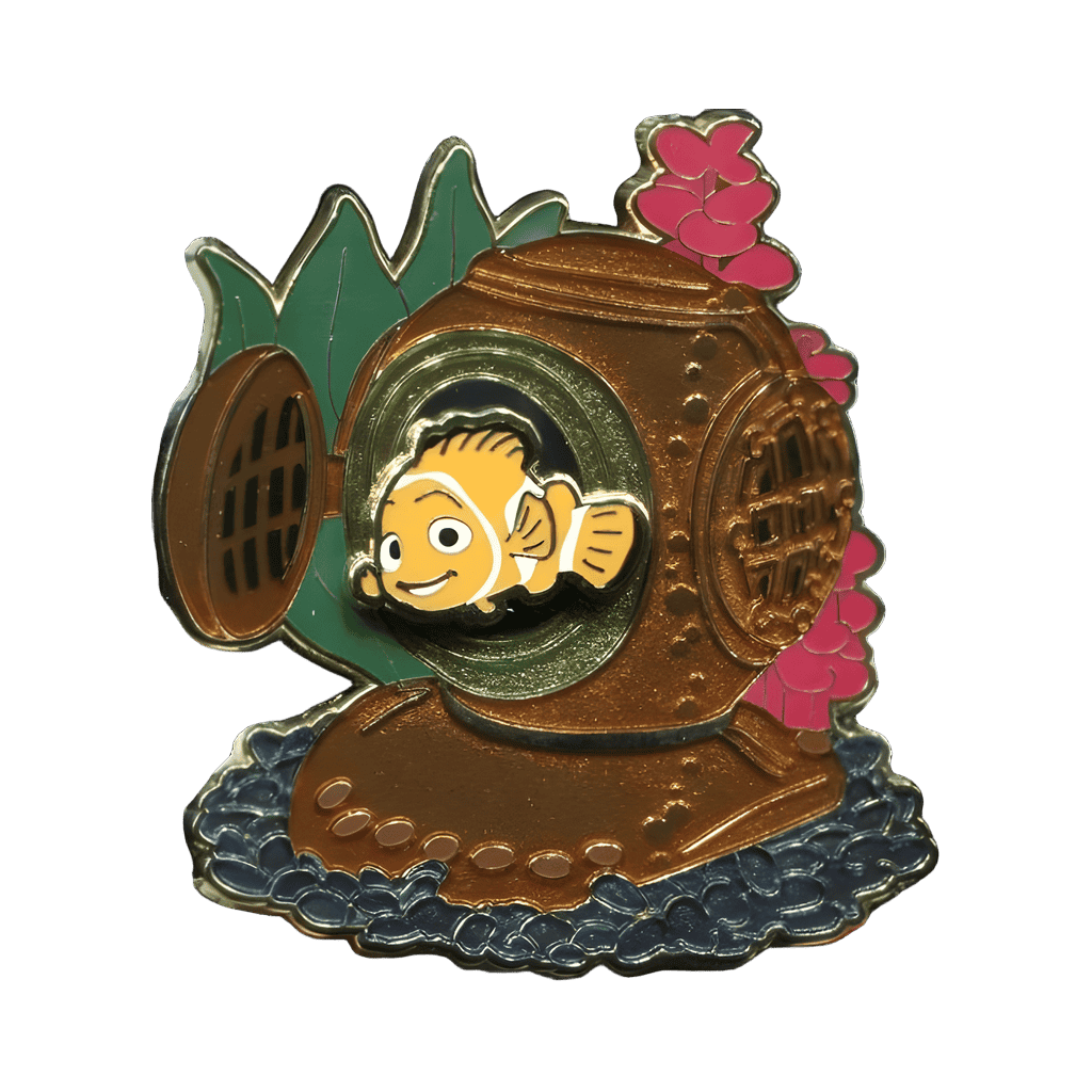 Nemo in Diver's Helmet Disney pin
