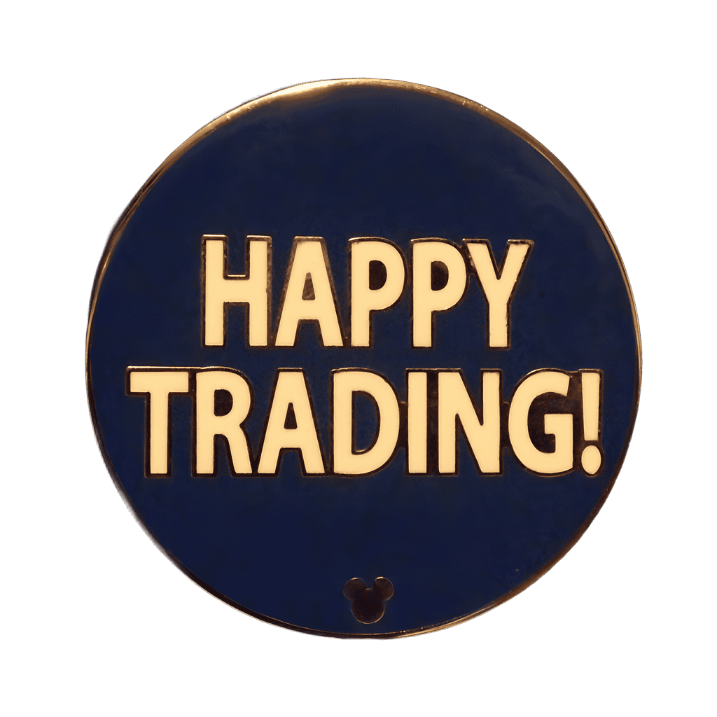 Happy Trading Disney pin