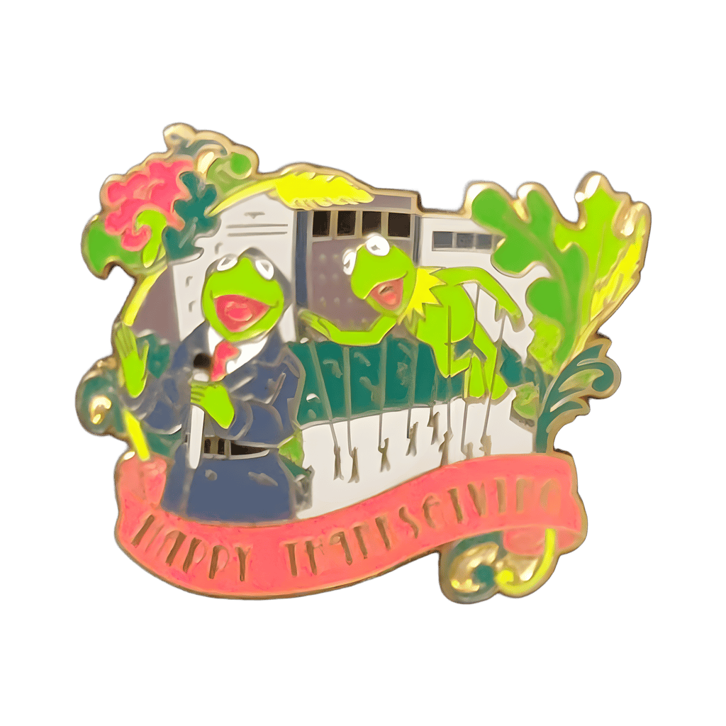 Happy Thanksgiving Kermit Parade Balloon Disney pin