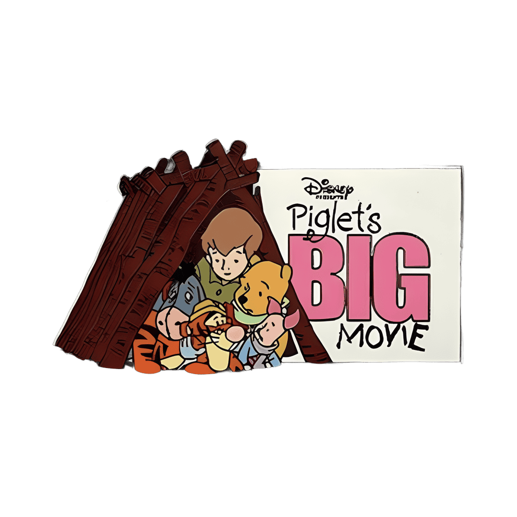 The Gang in Eeyore's House Disney pin