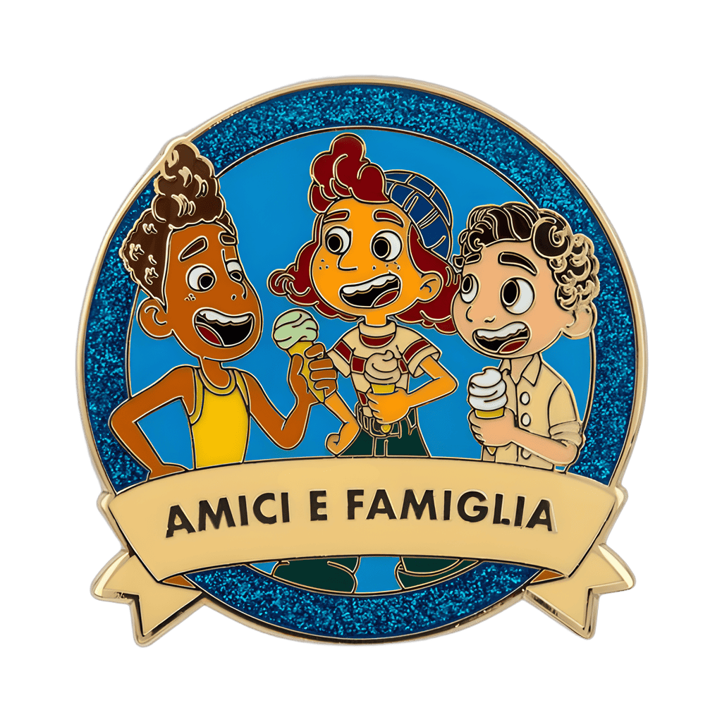 Friends & Family In Park Languages Mystery Set - Italian Disney pin
