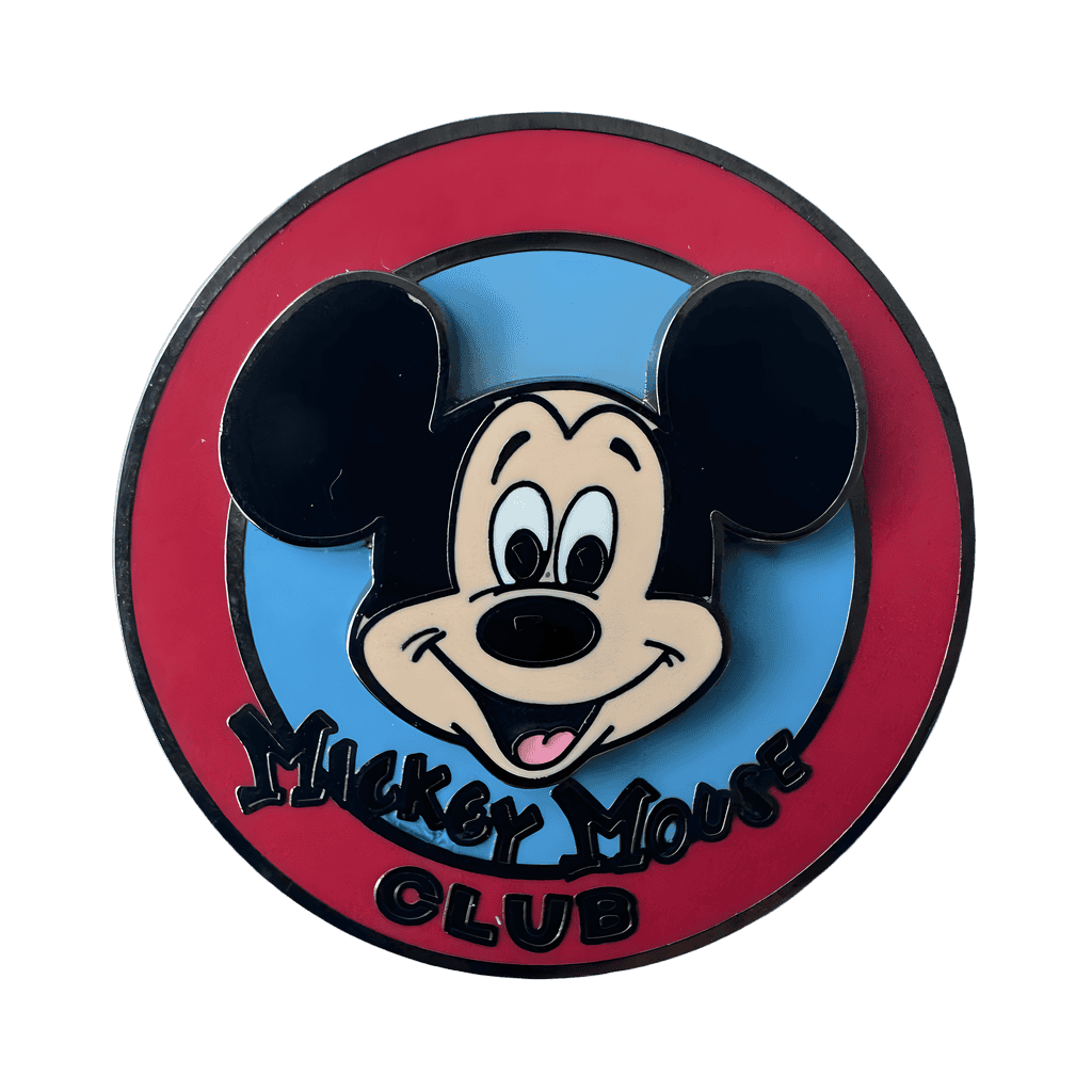 Mickey Mouse Club 3D emblem Disney pin