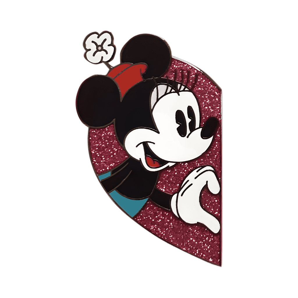 Minnie Mouse Half Heart Disney pin