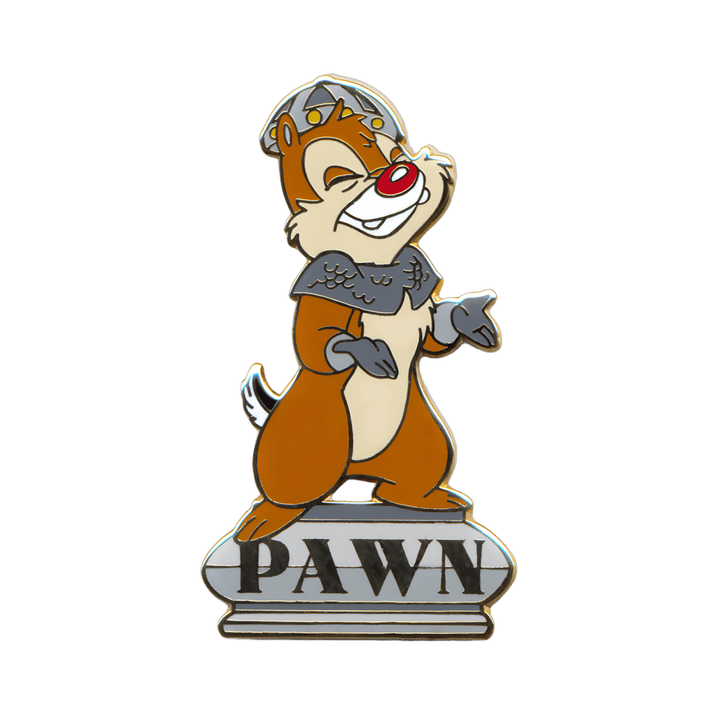 Dale - Silver Pawn #4 Disney pin