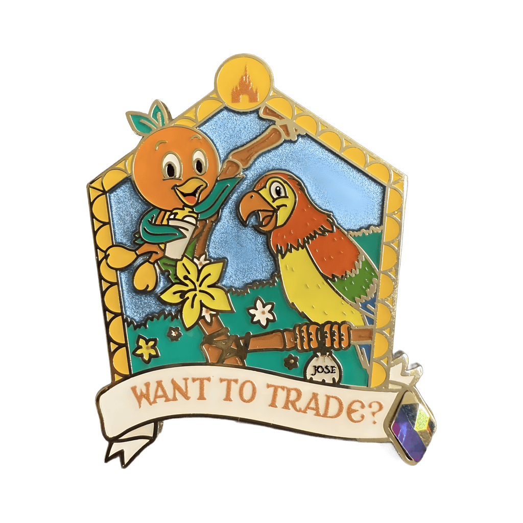 Orange Bird & José: Magic Kingdom Disney pin