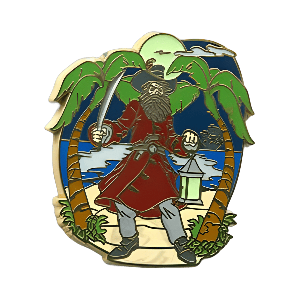 Booster Set (4 Pins) - Pirate with Sword Disney pin