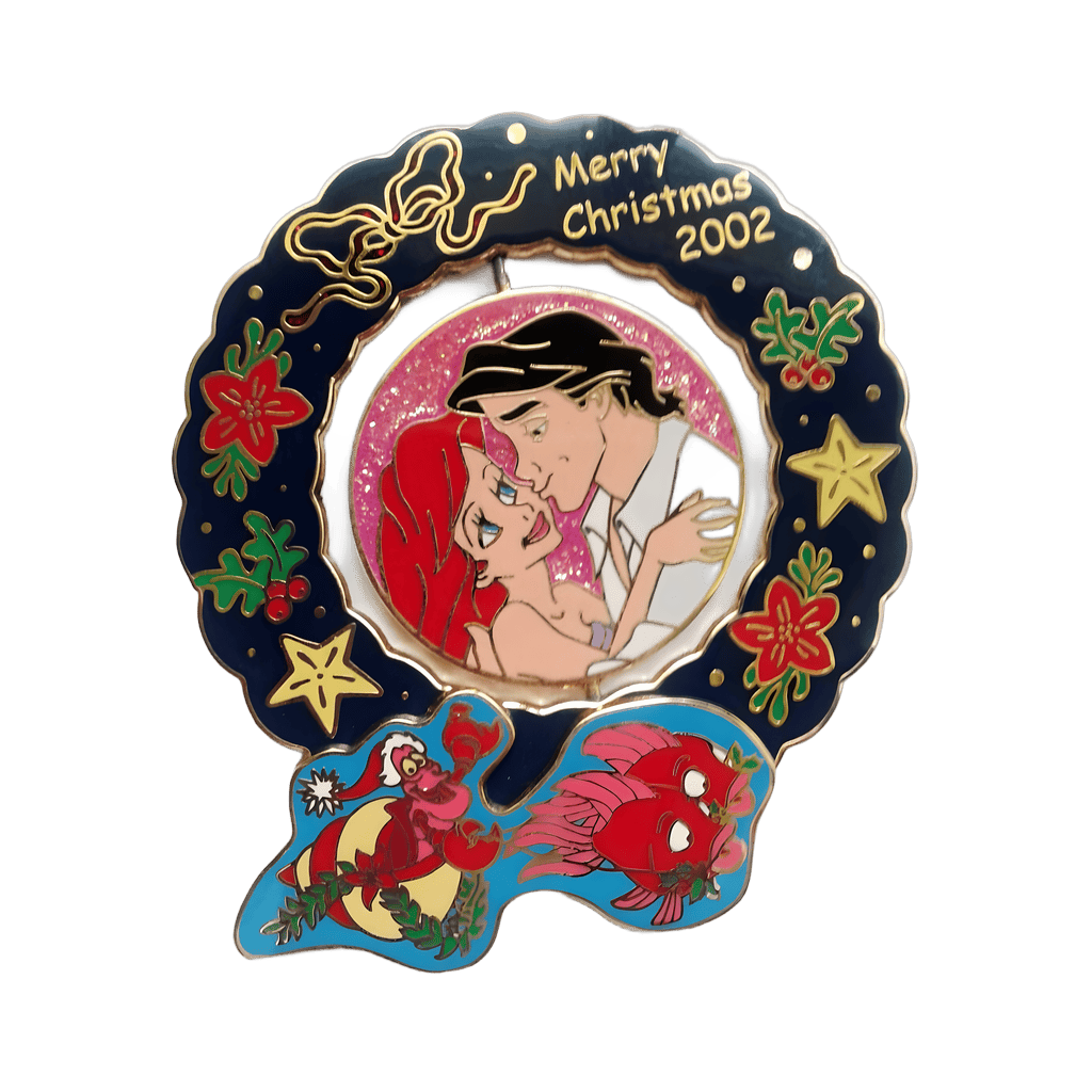 Merry Christmas 2002 - The Little Mermaid - Spinner Disney pin