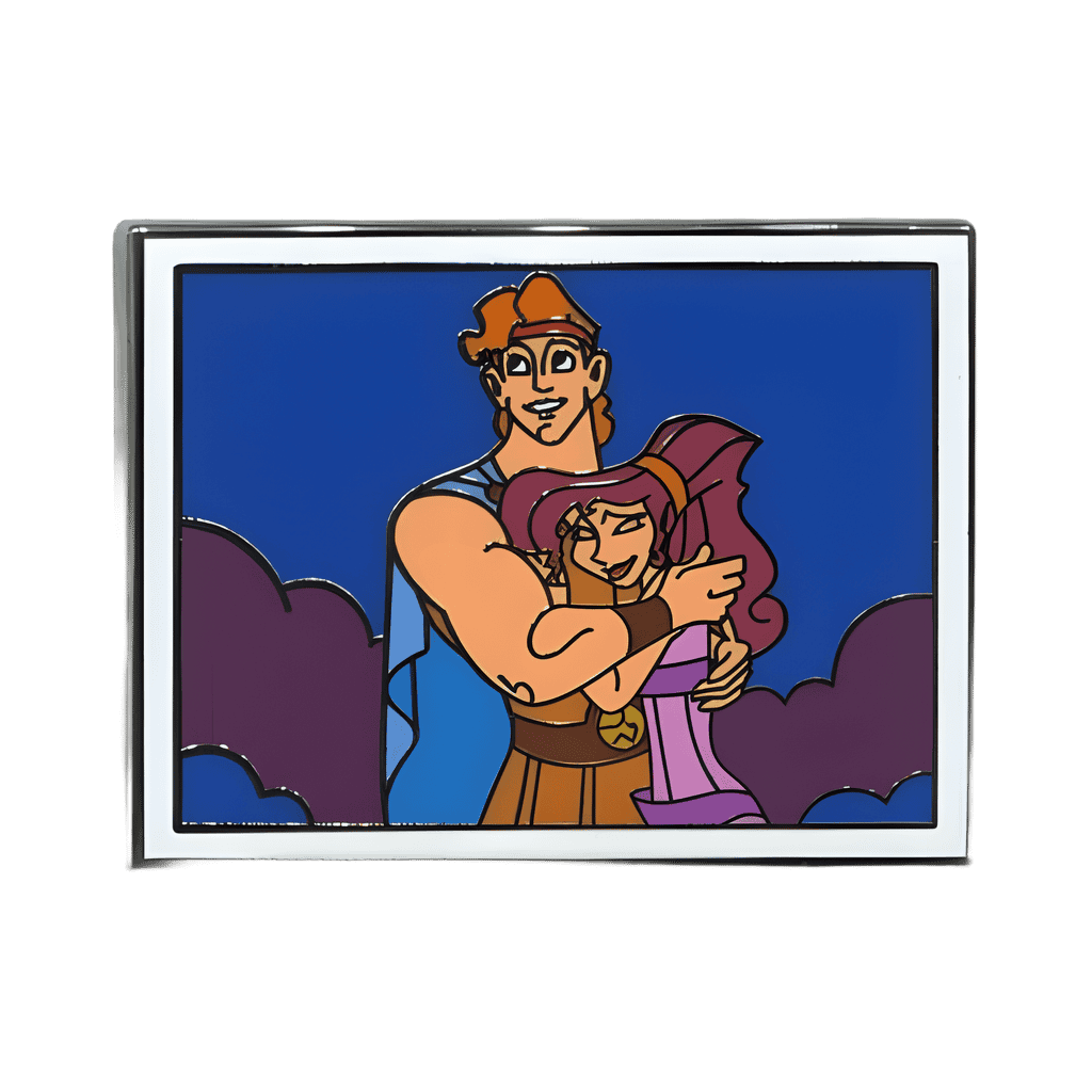 Hercules and Megara Disney pin