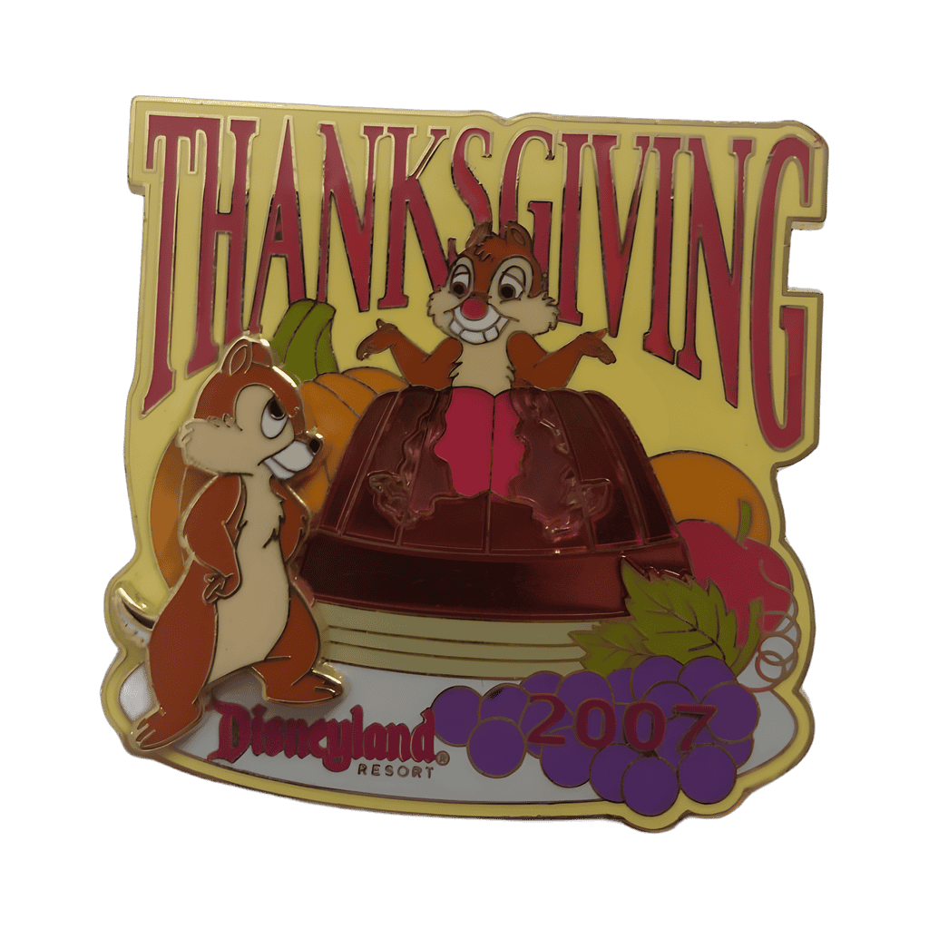Thanksgiving 2007 - Chip and Dale Disney pin